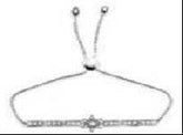 Sterling Silver Semi Mount Bracelet Setting Round RD 3x3mm - Syzjewelry